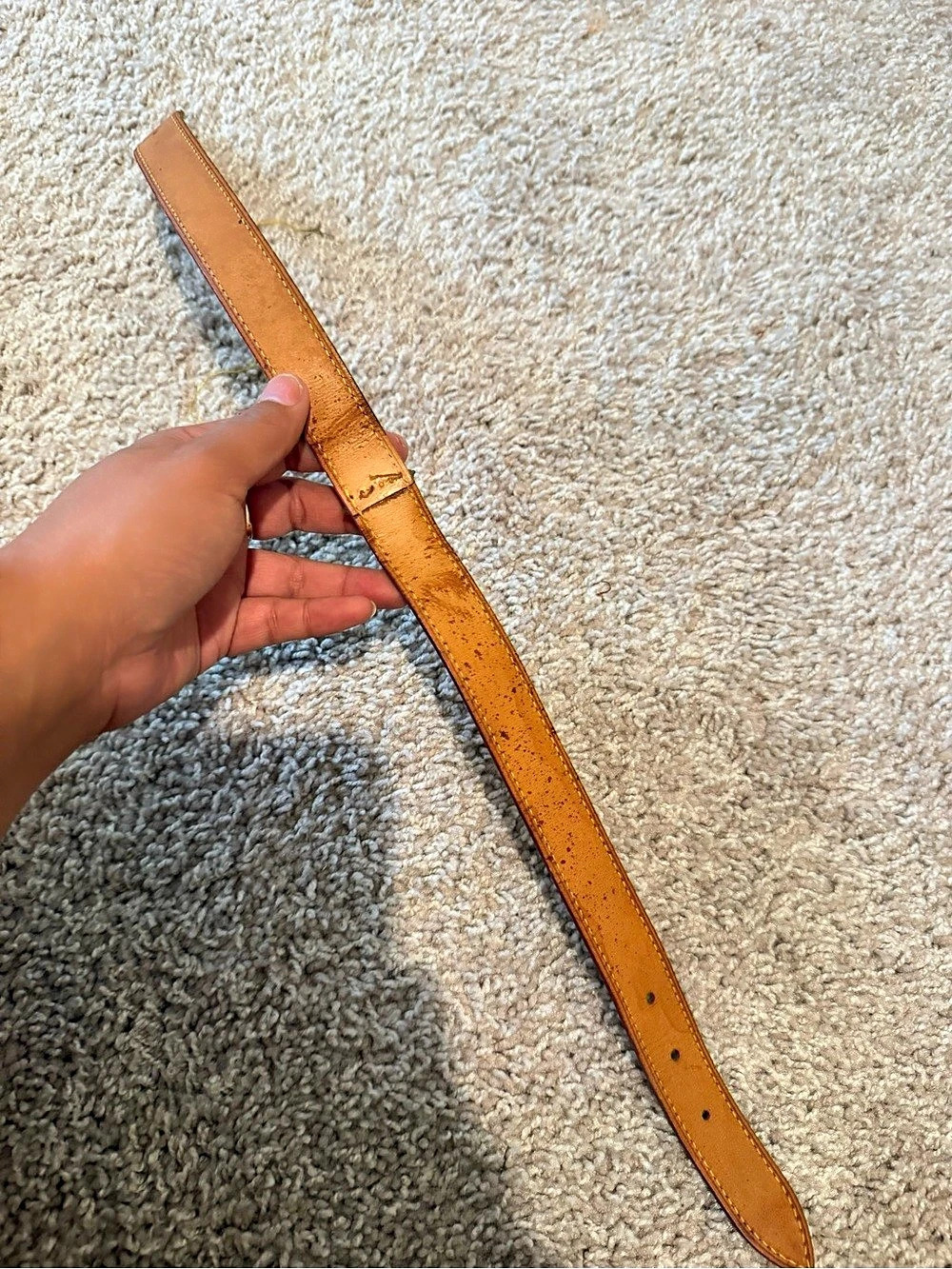 Louis Vuitton saumur strap
